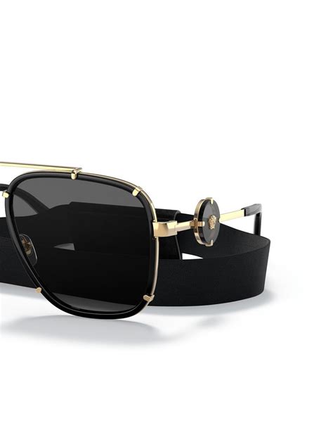 Versace™ VE2233 Pilot Sunglasses 